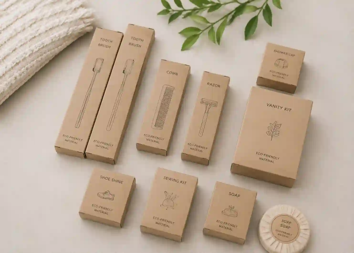 Eco-style packaging placeholder