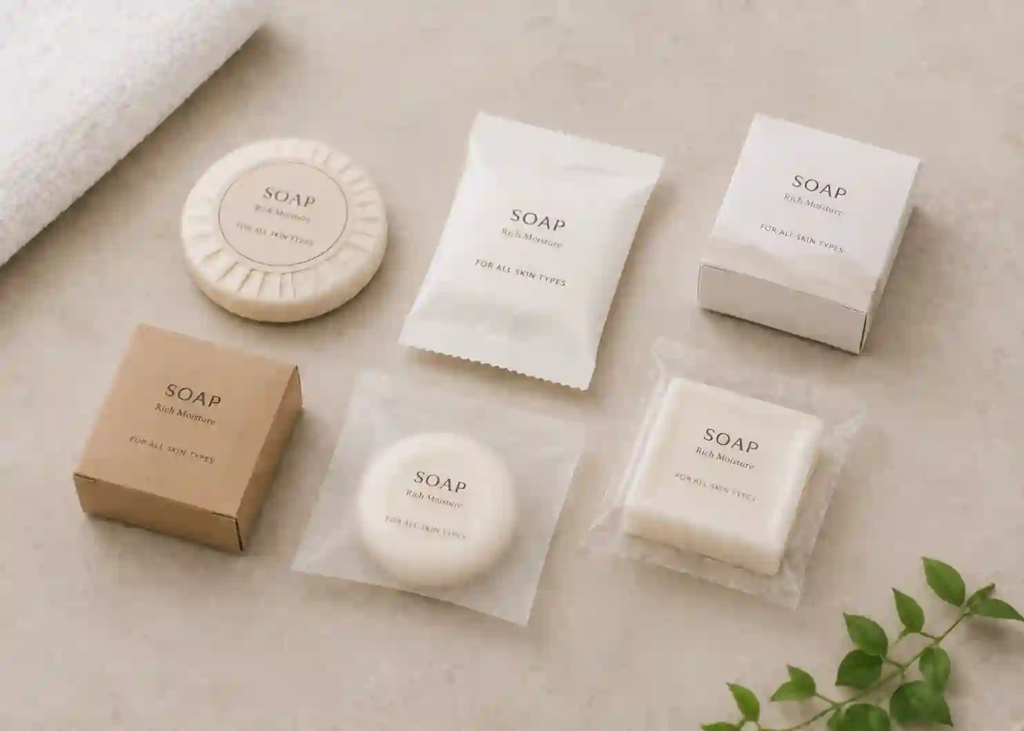 Soap wrapper placeholder