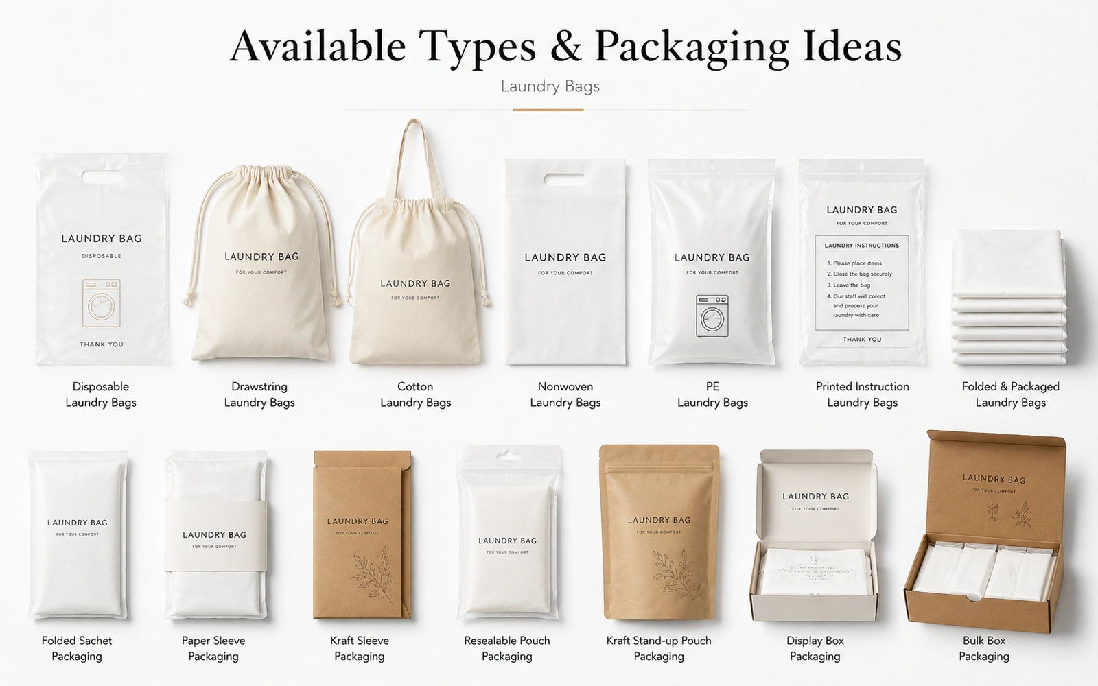 Laundry Bag Options placeholder